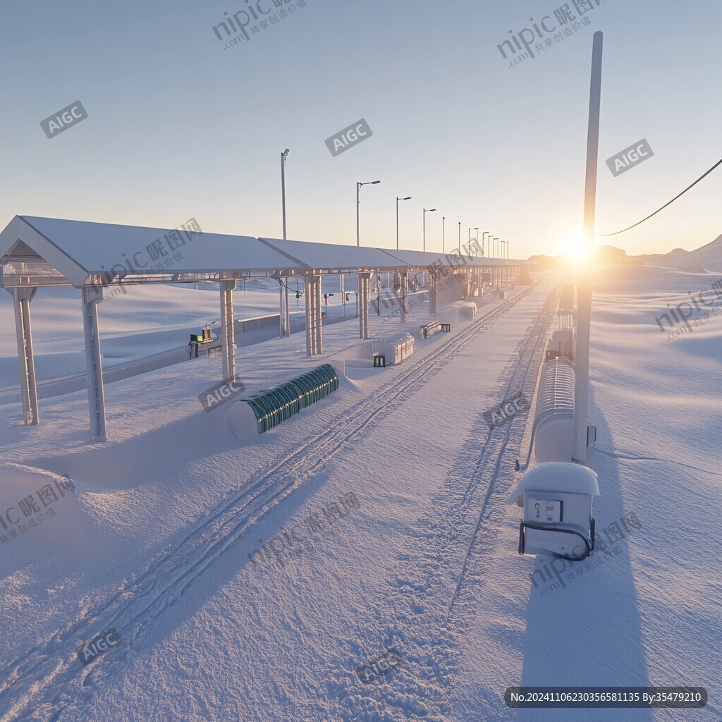 大雪桥面