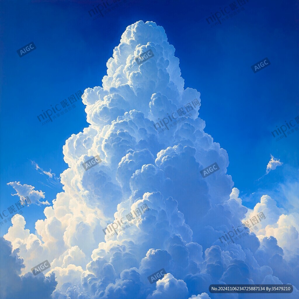 天空立体画