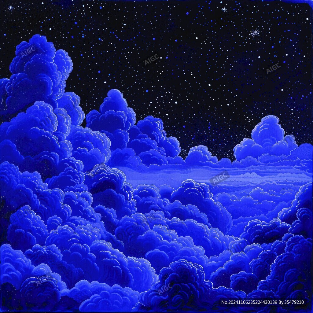 星空立体画