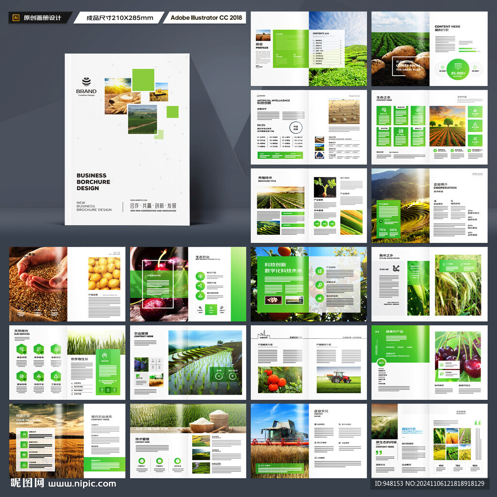 绿色农业画册