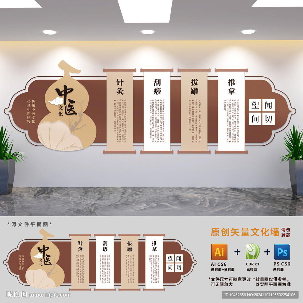 中医文化展板文化墙