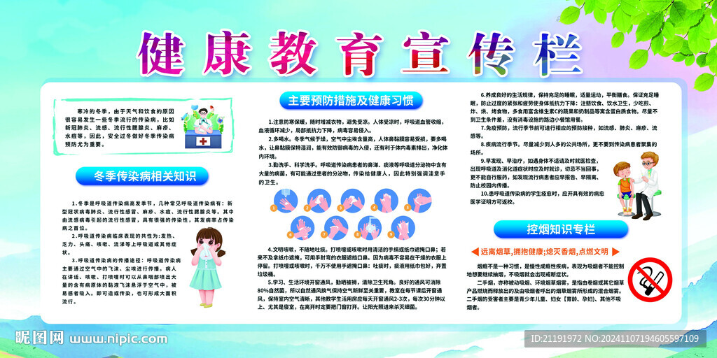 健康教育宣传栏