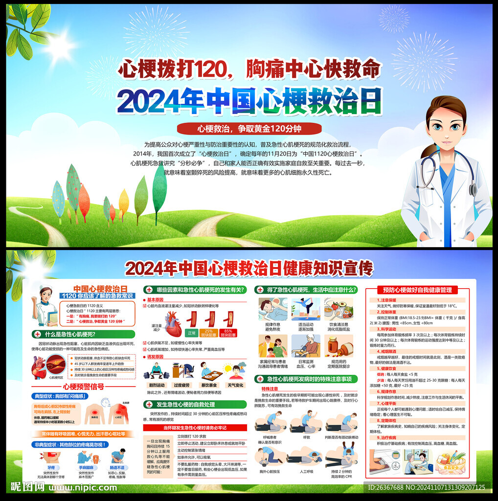 2024年中国心梗救治日