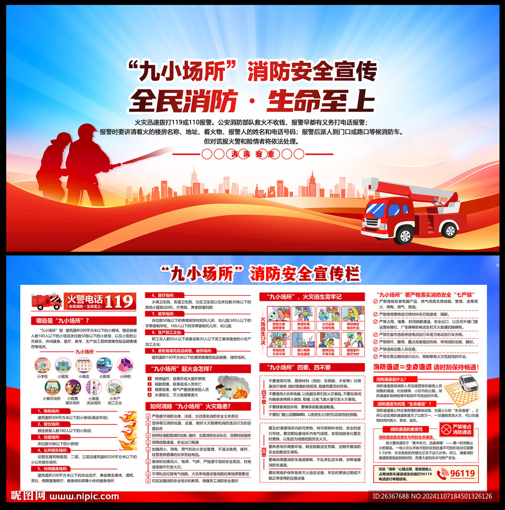 九小场所安全提示