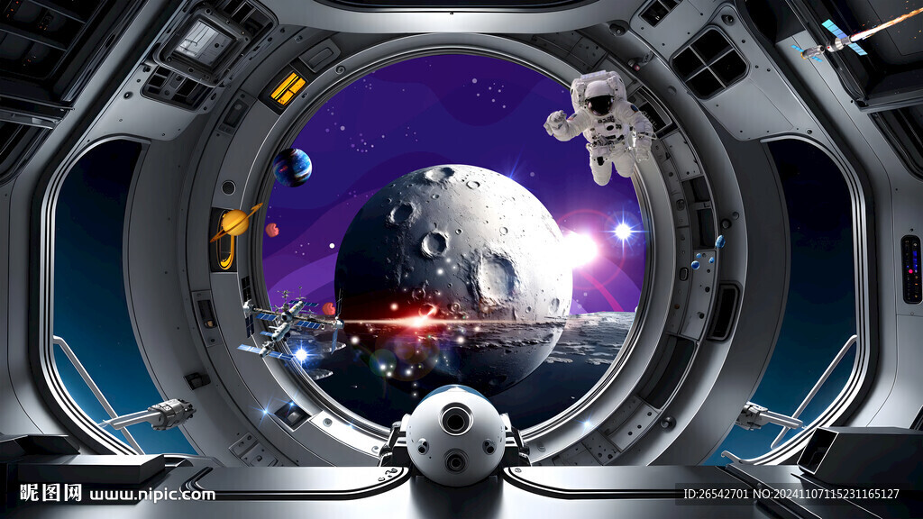 宇宙星空太空舱