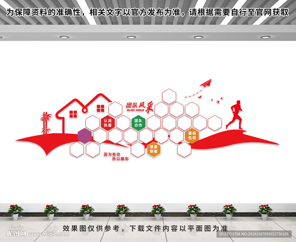 团队风采文化墙