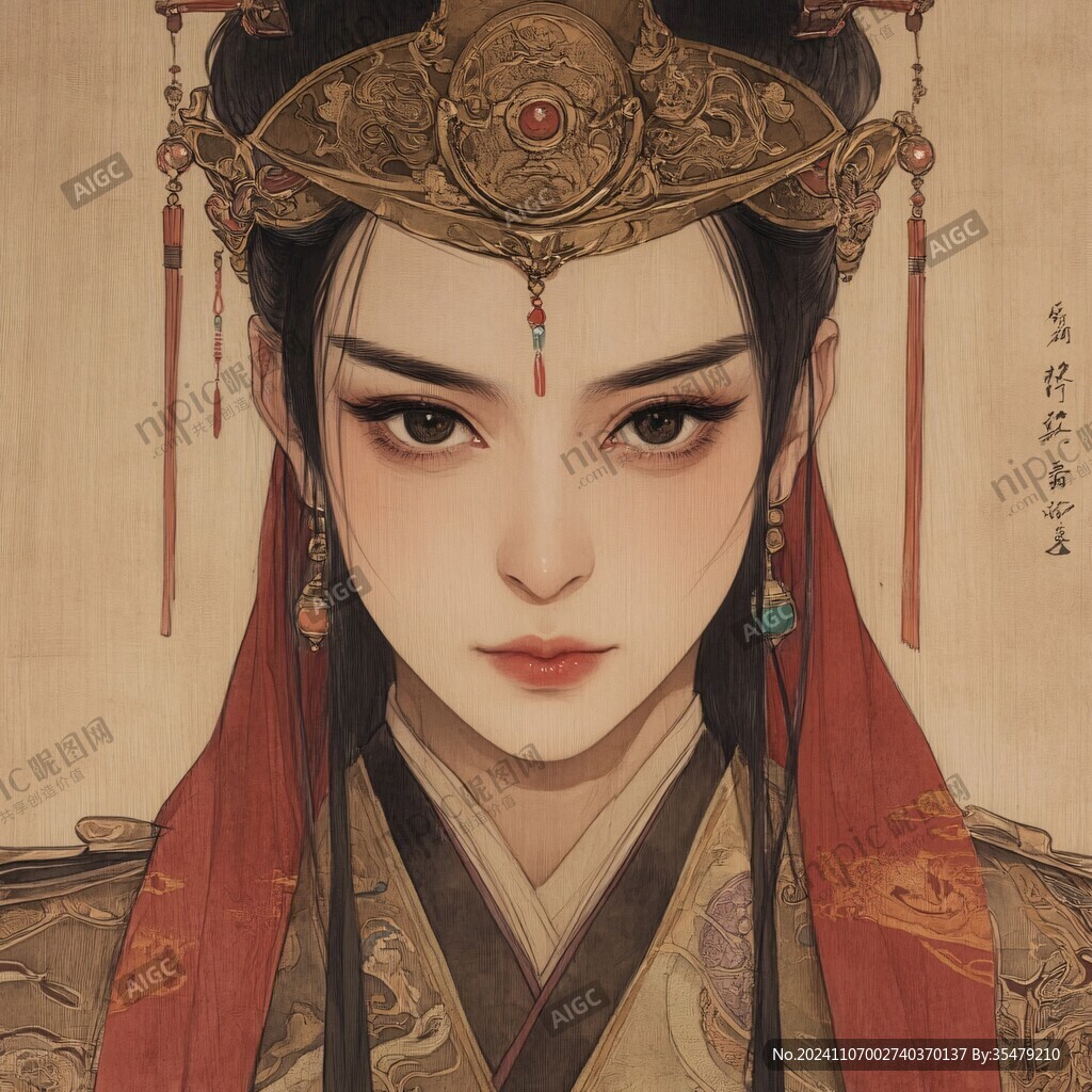 虞姬画像