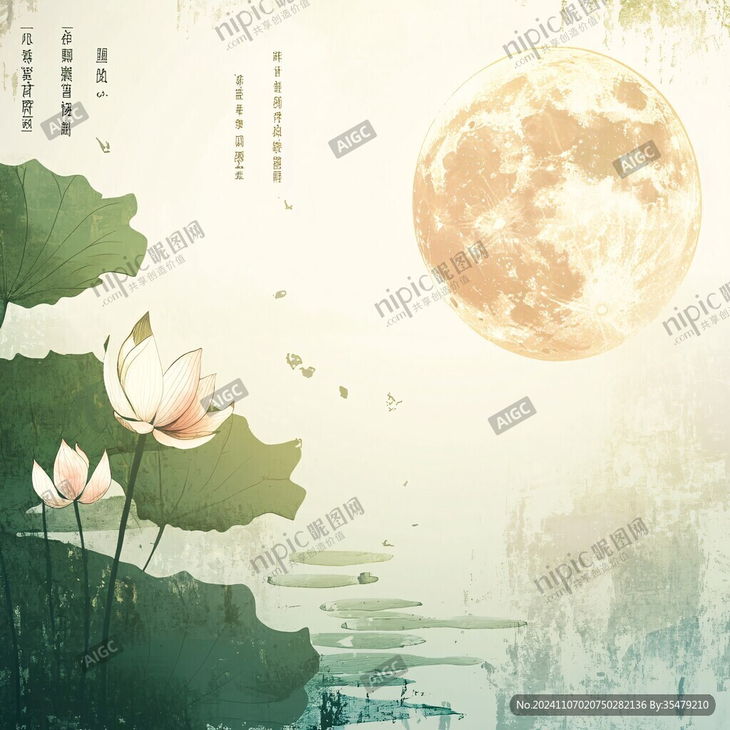 中秋节荷塘月色