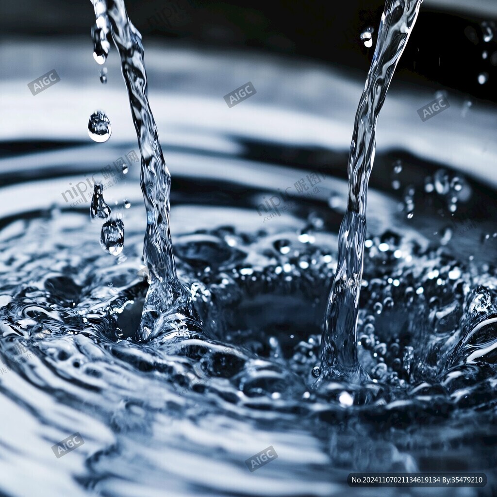 碰水