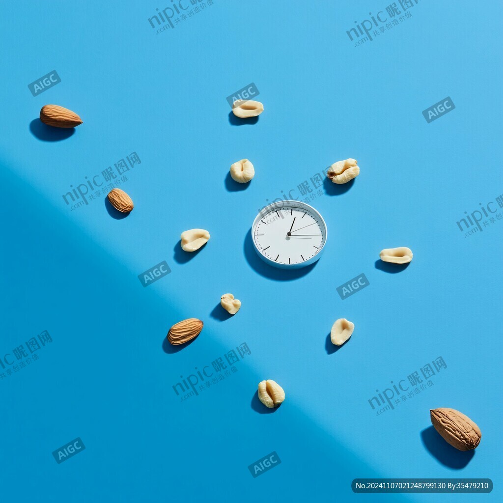 创意造型多种坚果