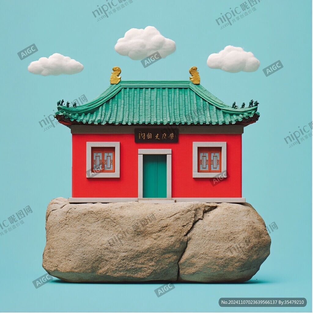 波普风古建筑