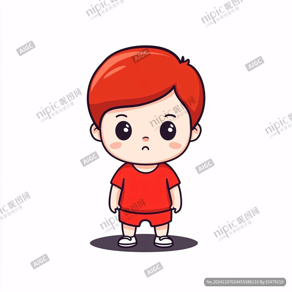 男生卡通形象设计