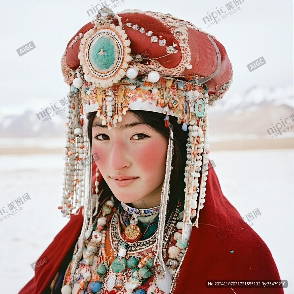 布朗族少女