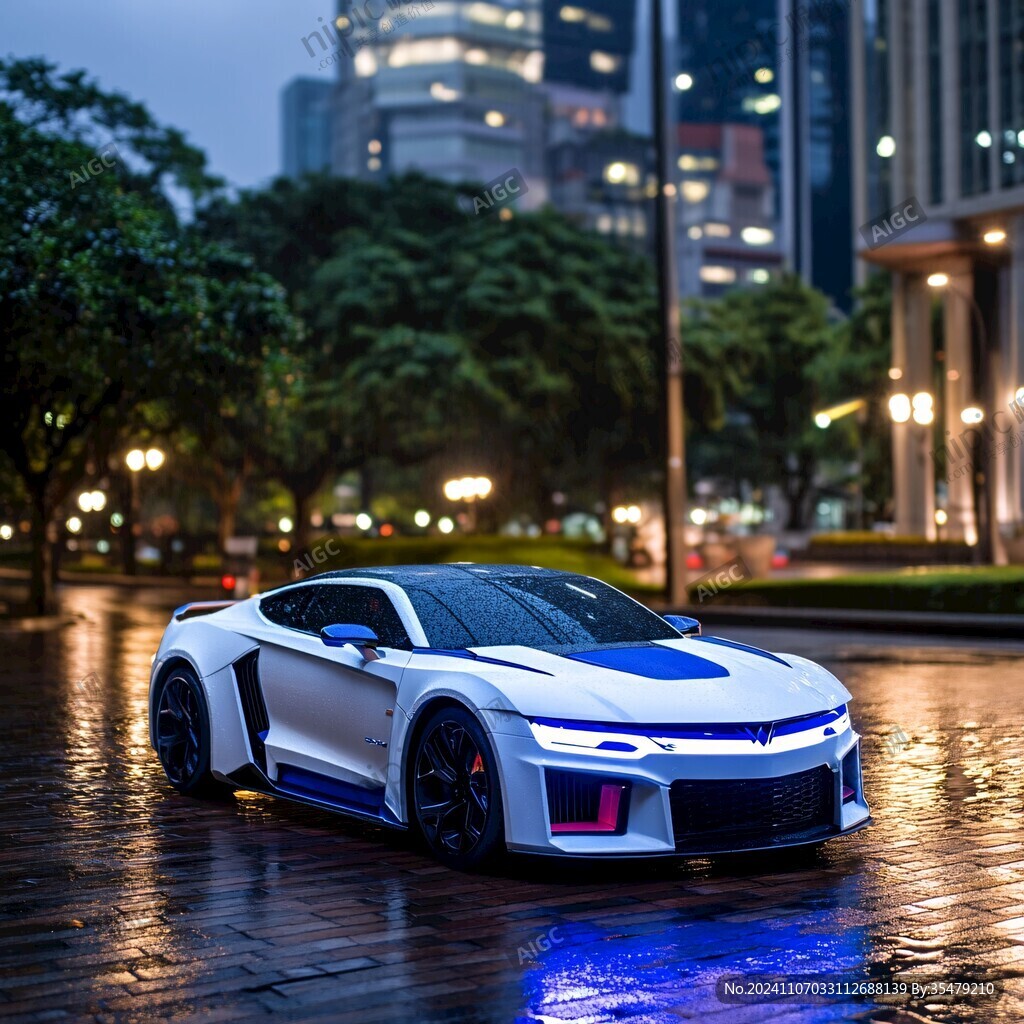 乐高超跑模型