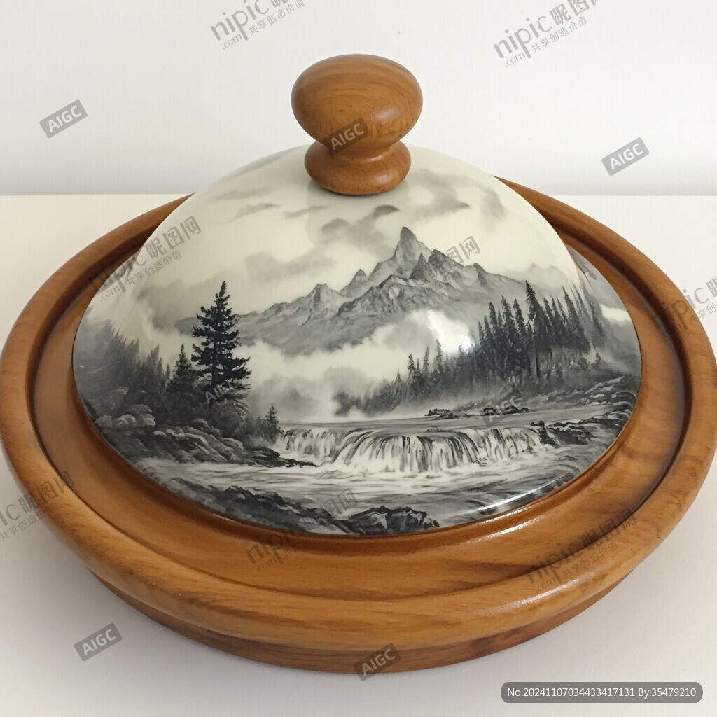 风景挂盘