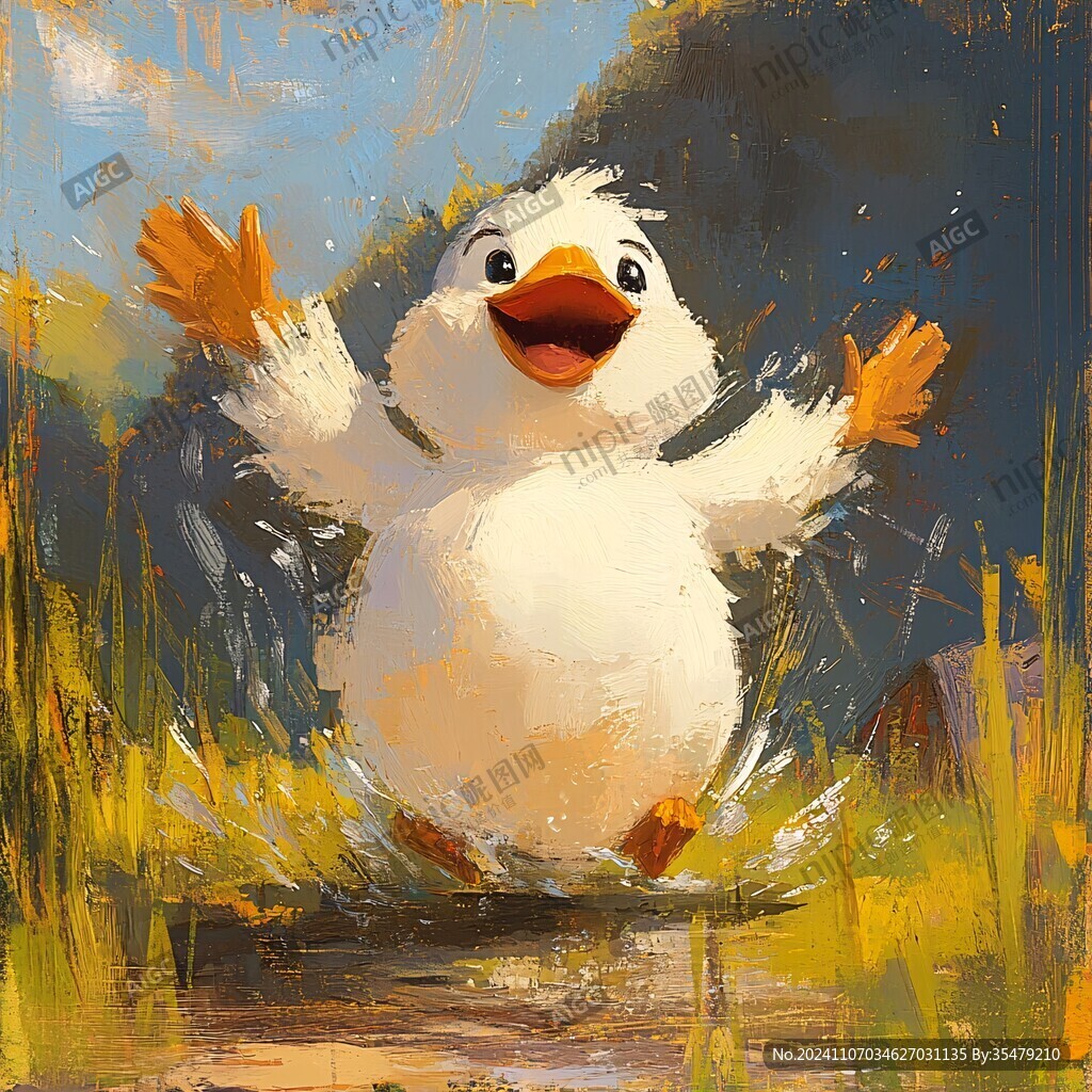 柯尔鸭插画
