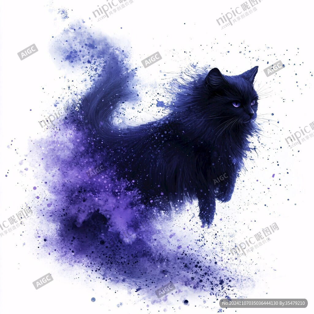猫水墨