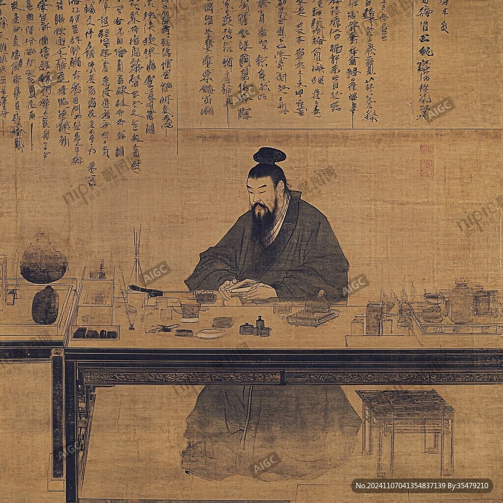 宋人绘宋孝宗坐像