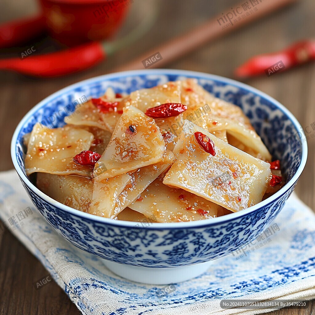 香辣葛粉皮