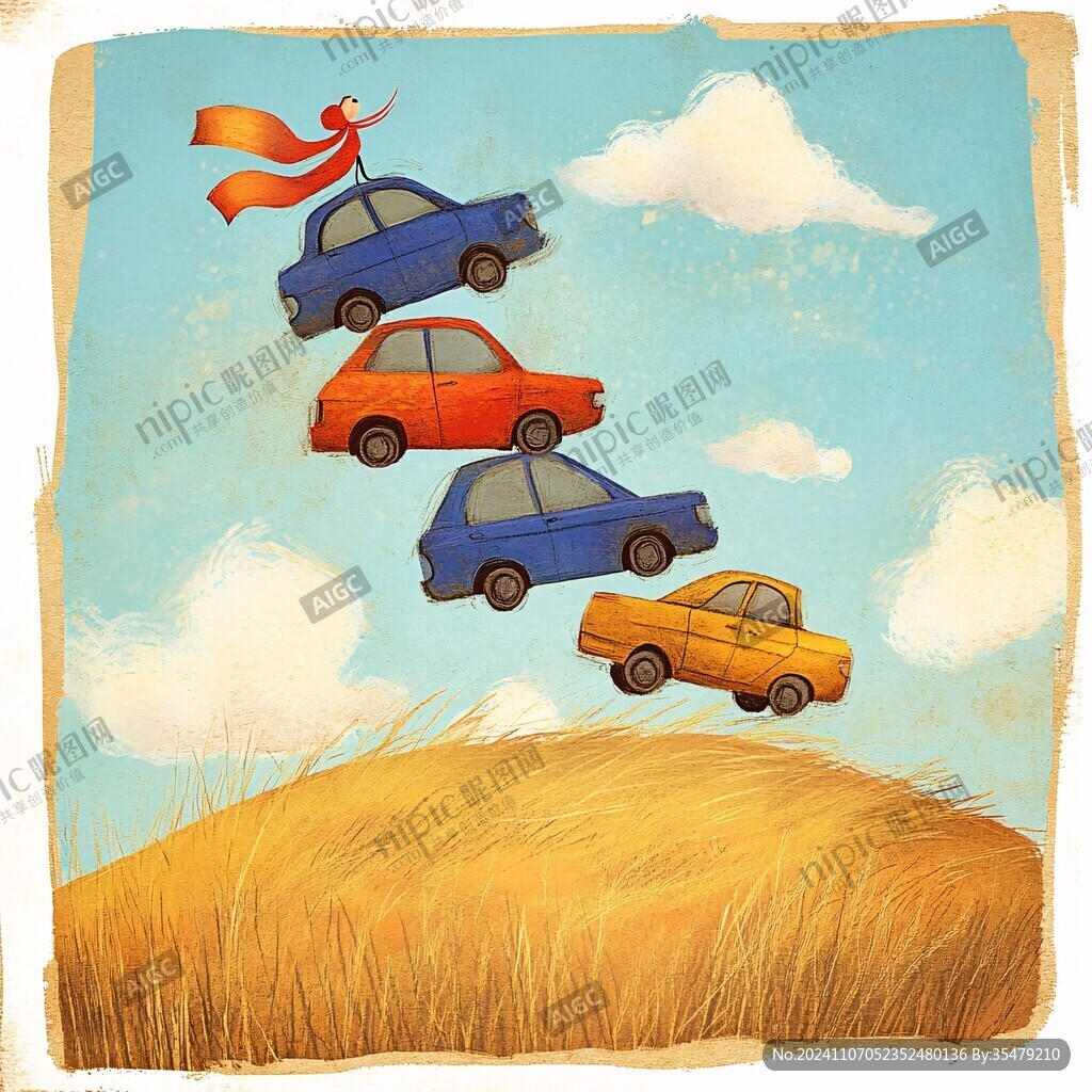 高空上的汽车