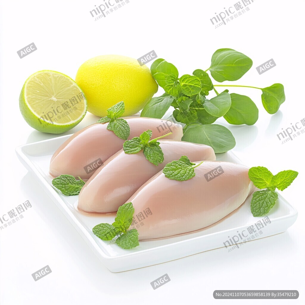 新鲜鸡胸脯肉