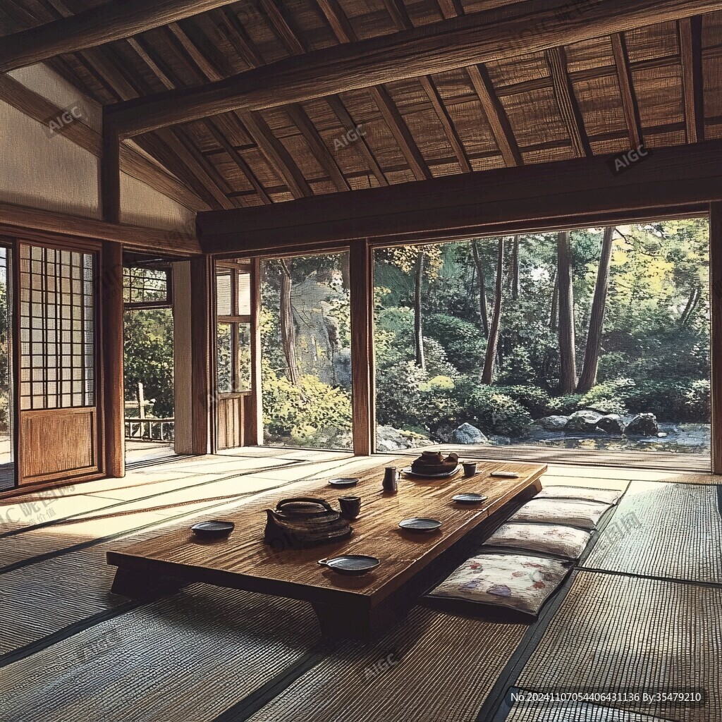 日本风格原木风格高端