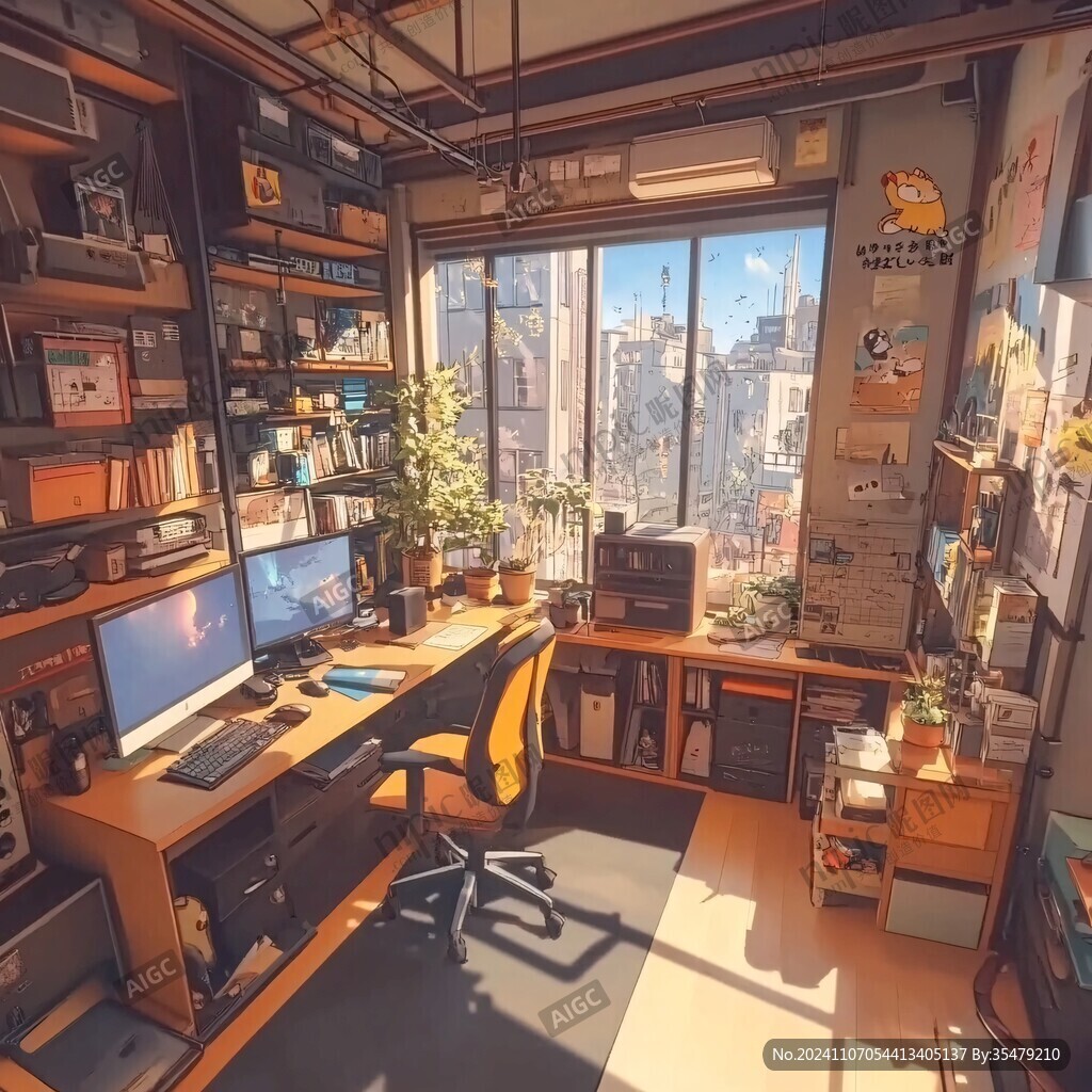 朋克风书房