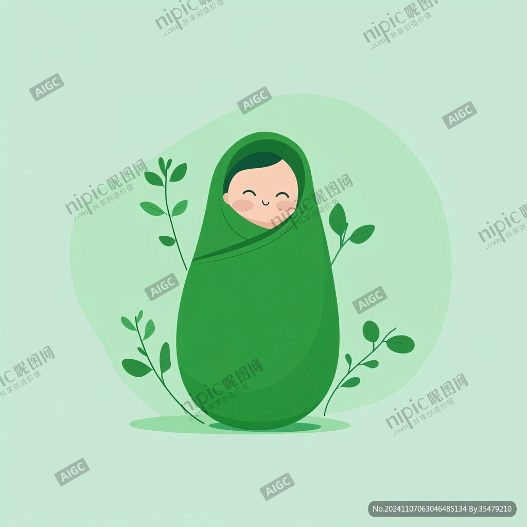 豆角插画