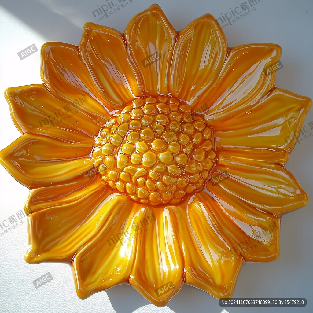 工艺玻璃太阳花