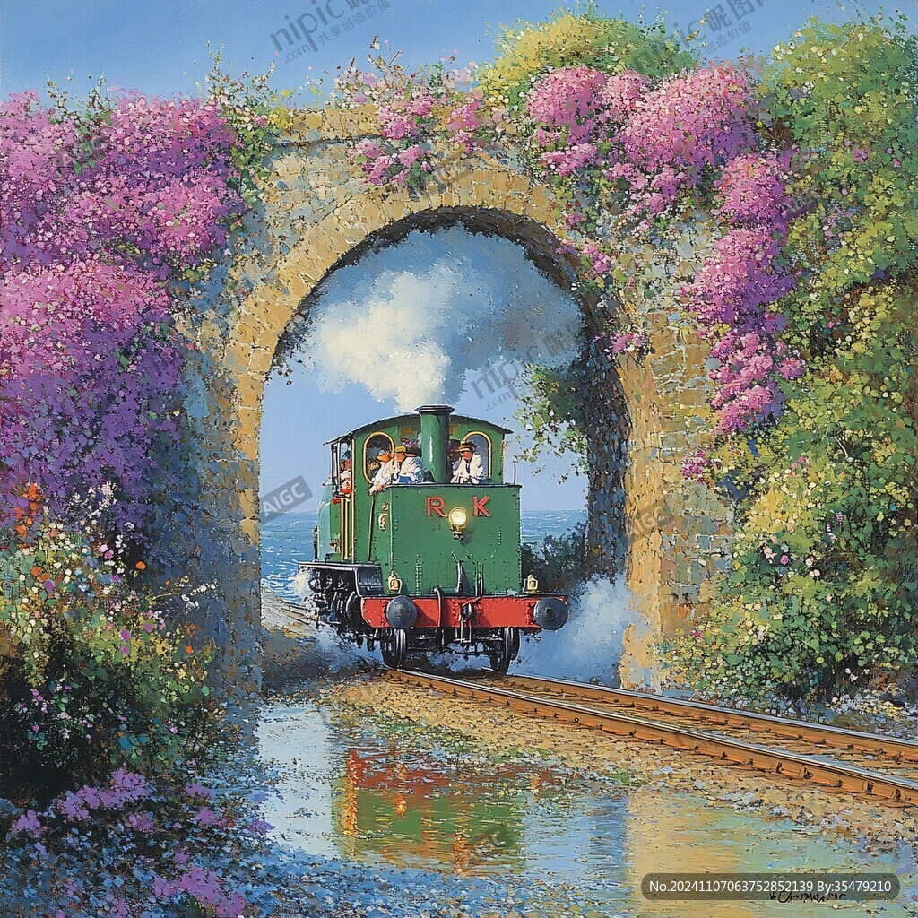 3d画火车