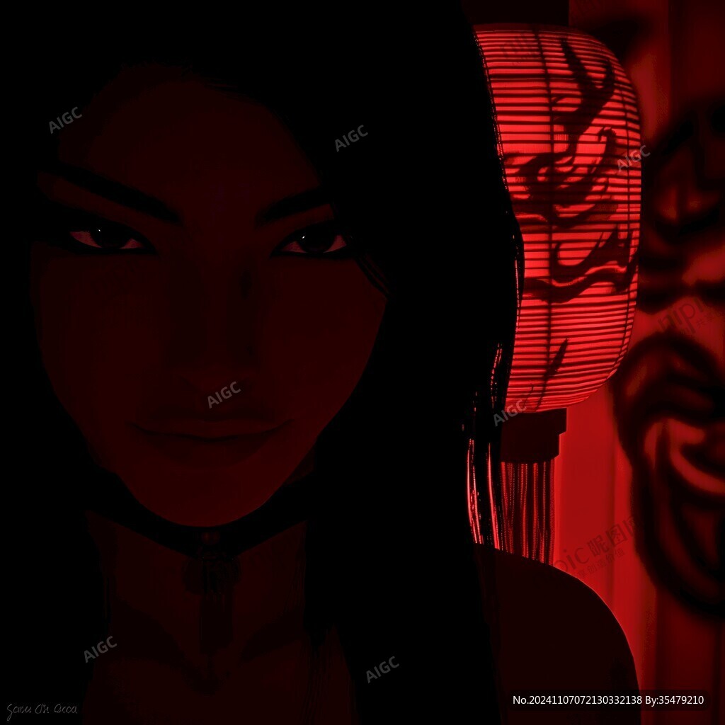 火焰人美女