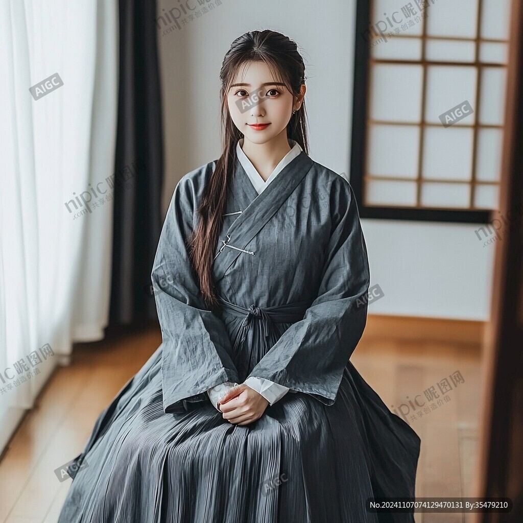 汉服深衣