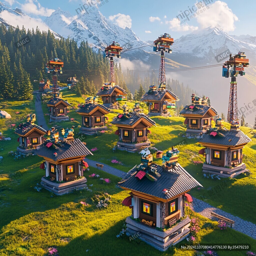 3dmax游戏场景