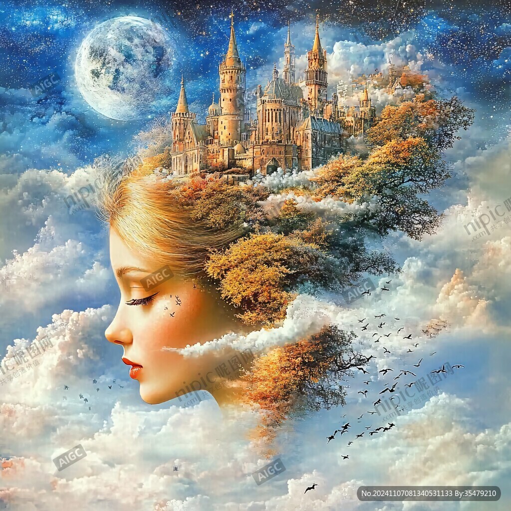 梦幻立体画