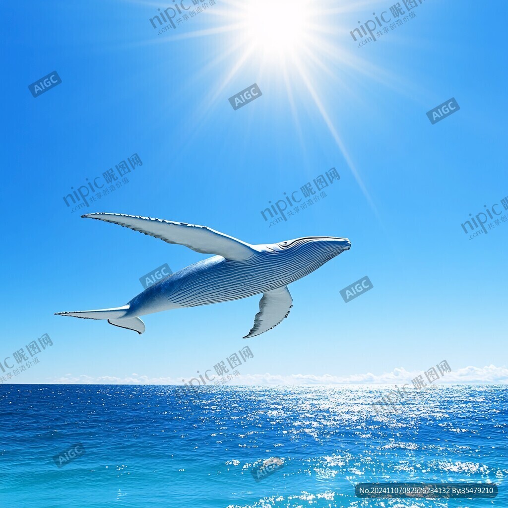 海鸥蔚蓝色的大海