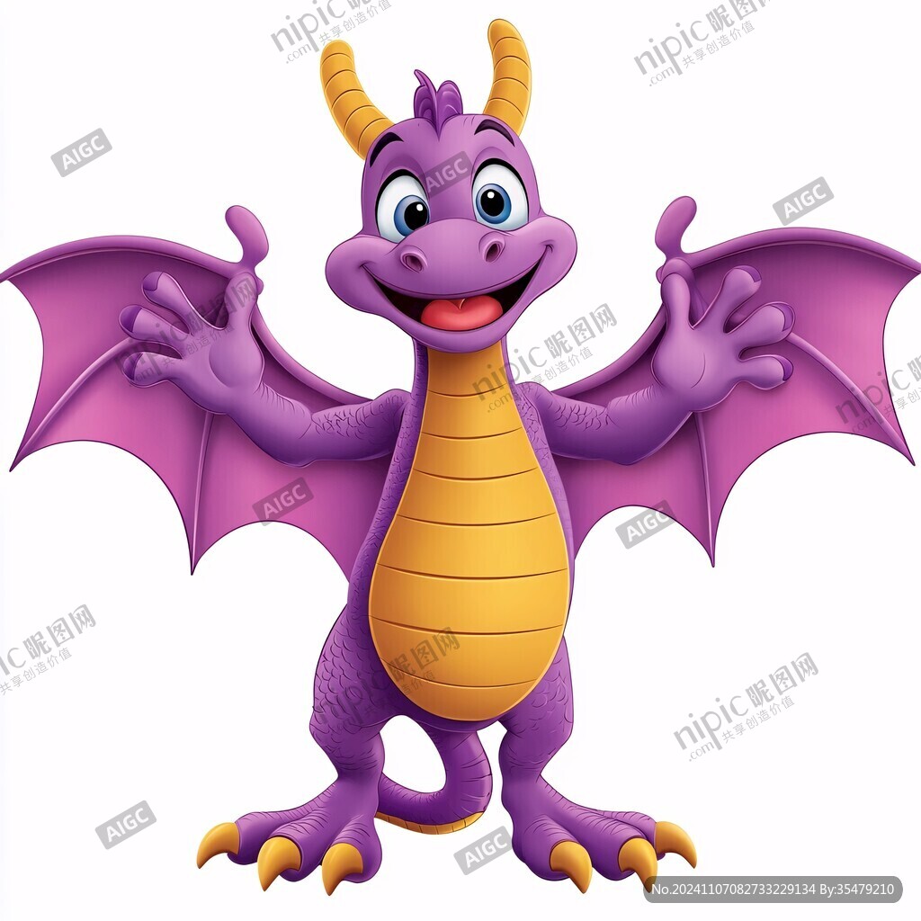 q版龙卡通龙造型