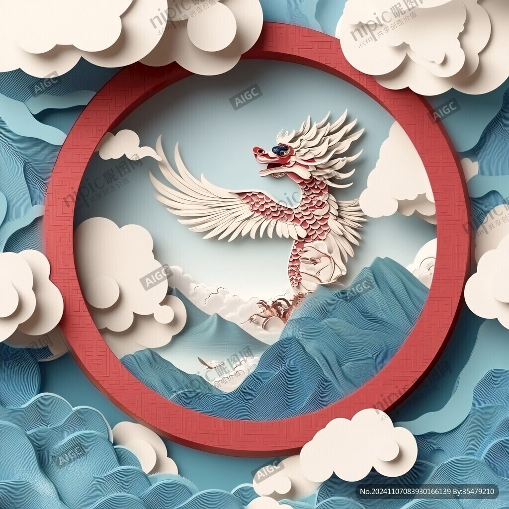国潮大鹏展翅