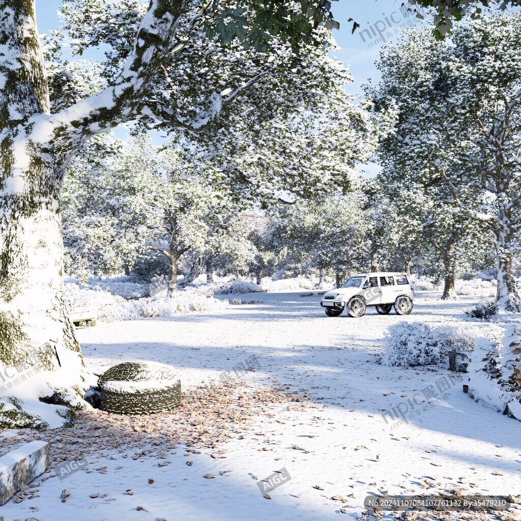 金秋雪