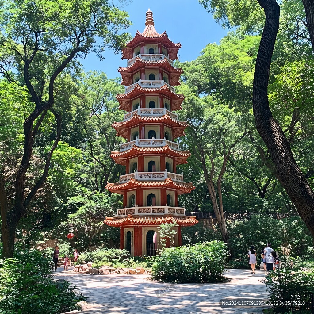 仙湖植物园本焕塔