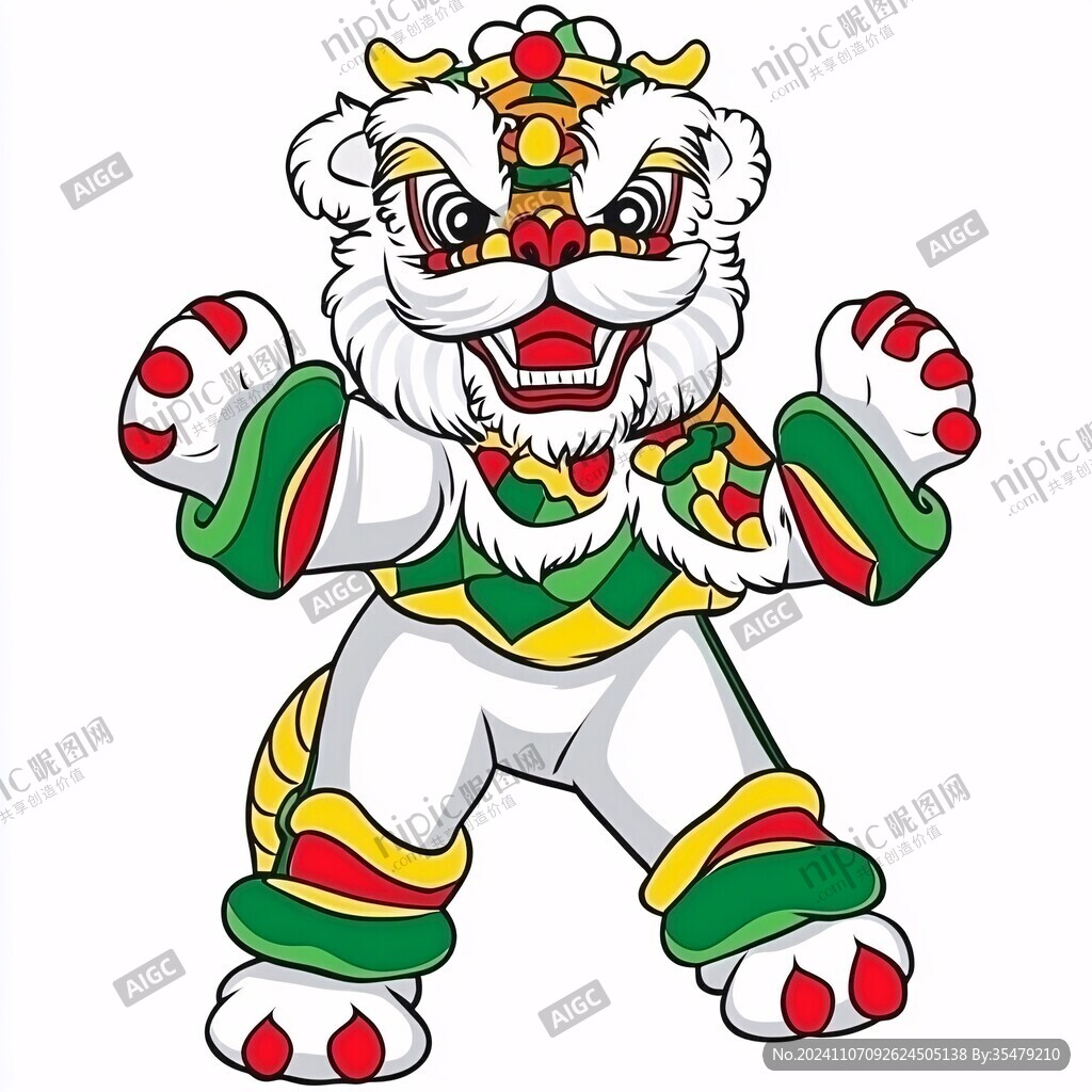 醒狮卡通形象