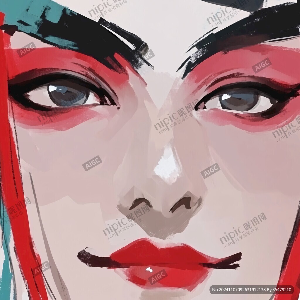 唯美脸谱