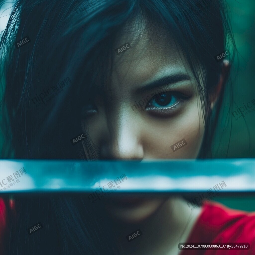 深邃眼神美女