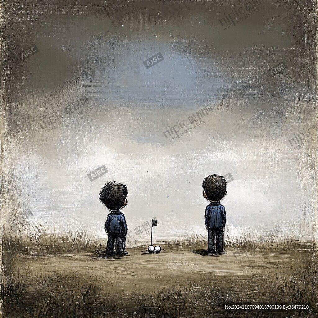两小无猜插画