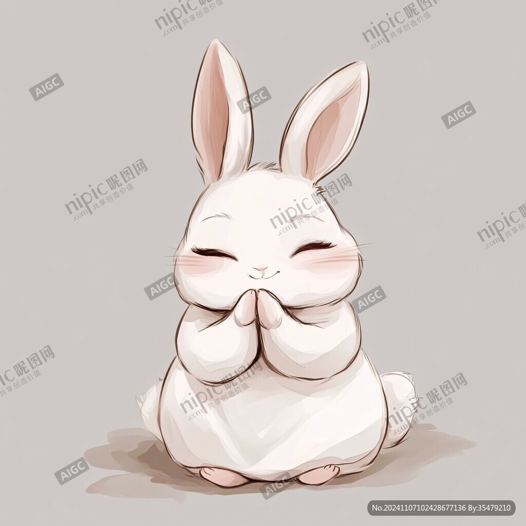 小兔临摹