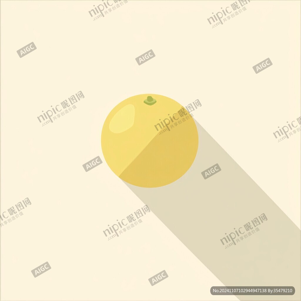 lowpoly柠檬