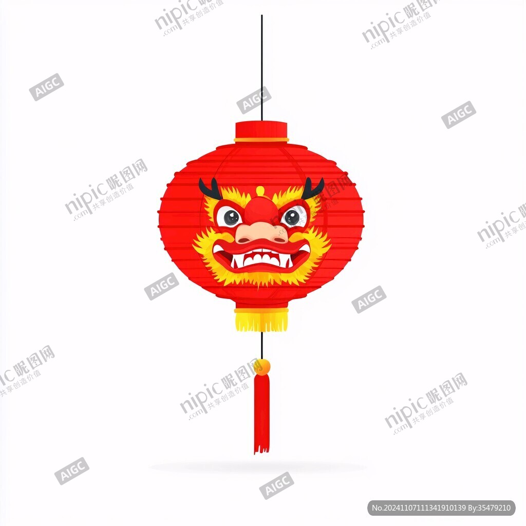 卡通灯笼素材
