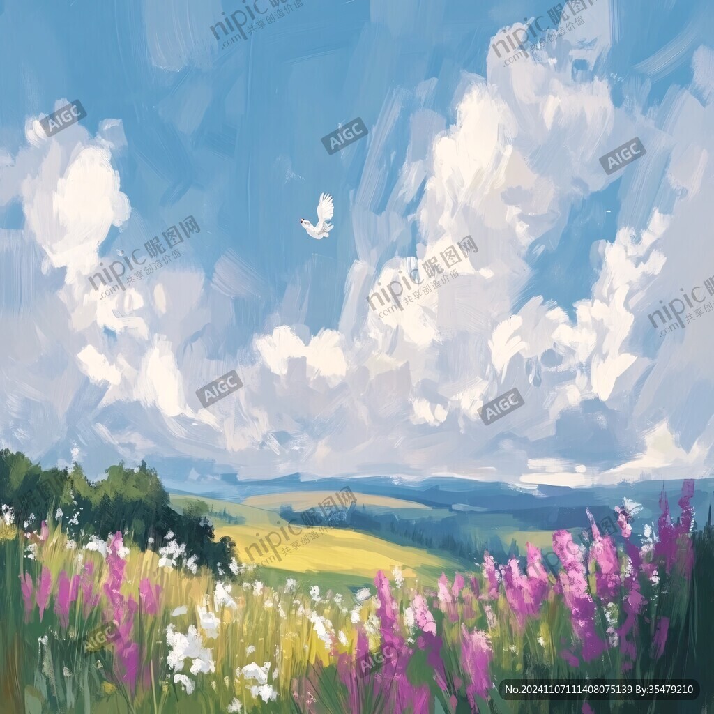 户外风景插画