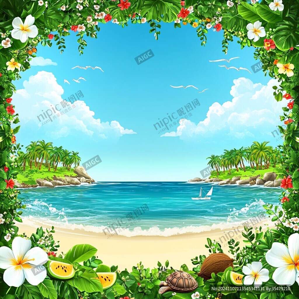 热带海边风景