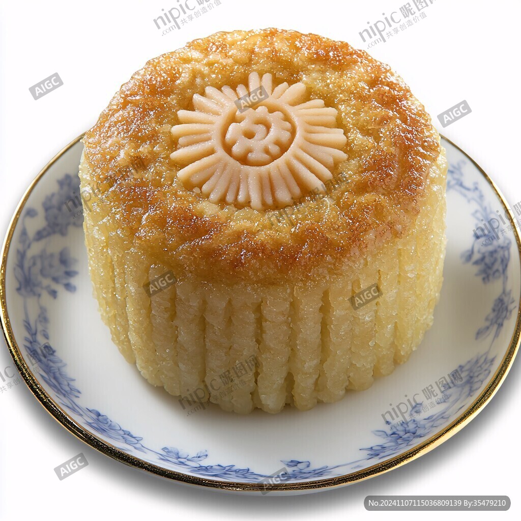 鱼翅伍仁月饼