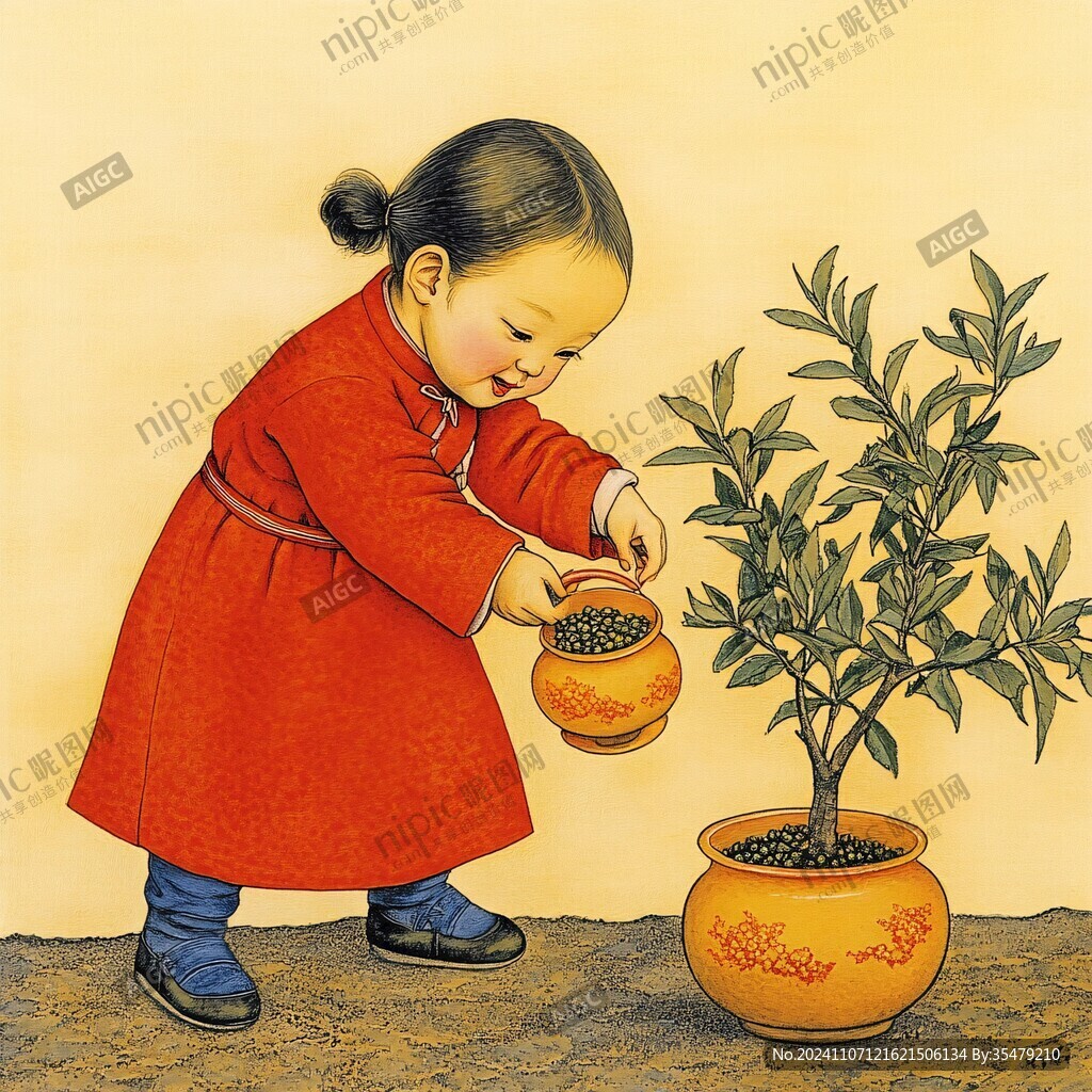 国画童年
